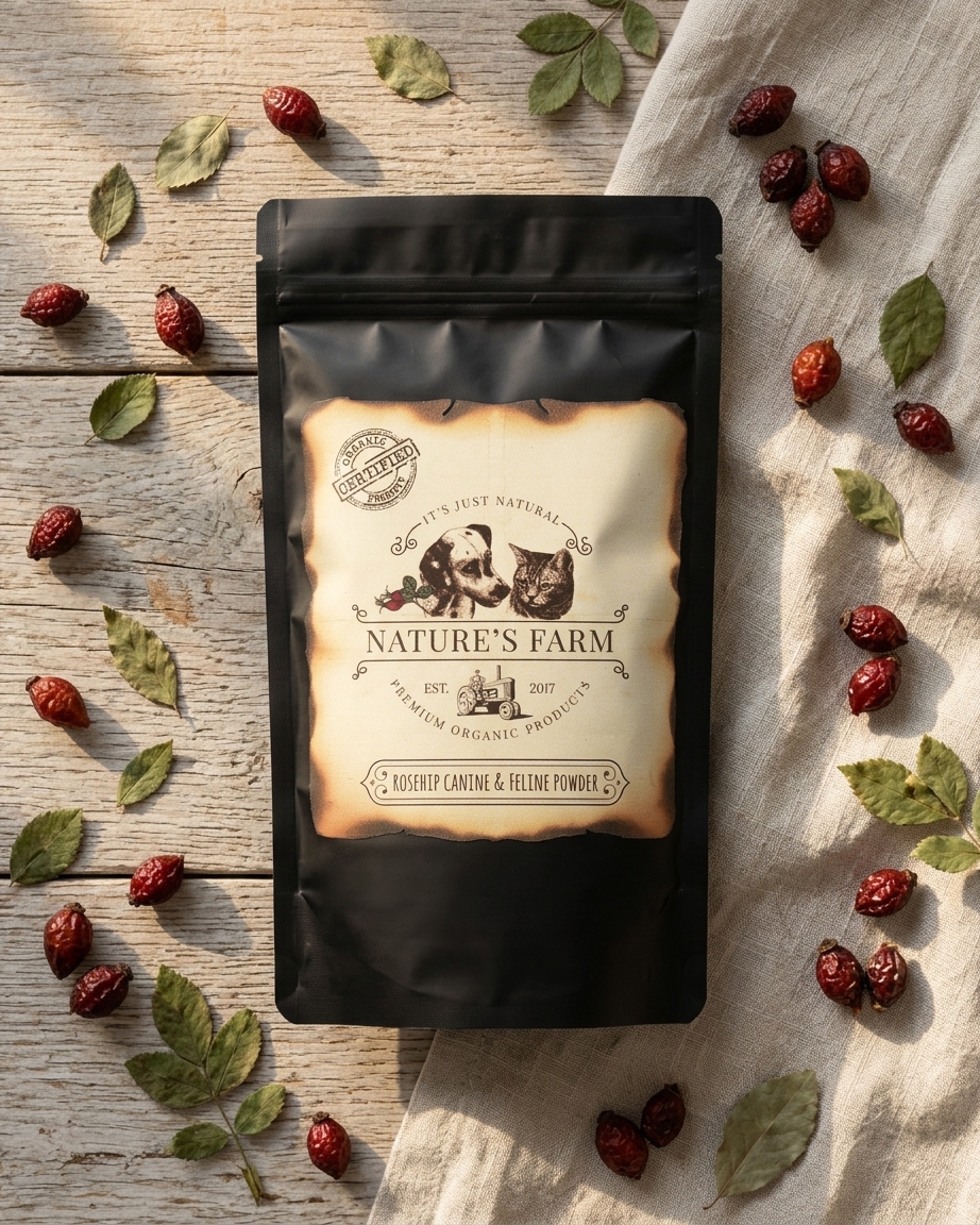 Organic Rosehip Canine & Feline Rosehip Powder-400g